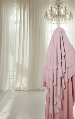 Khimar Triple Voile