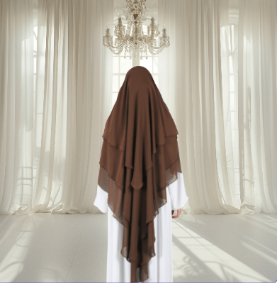 Khimar Triple Voile